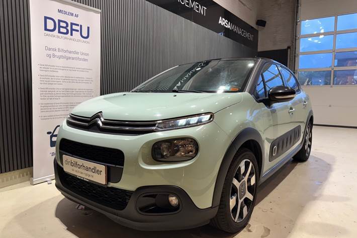 Grøn Citroën C3 fra 2019
