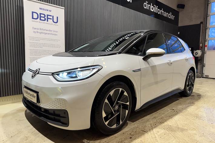 Hvid VW ID.3 fra 2022