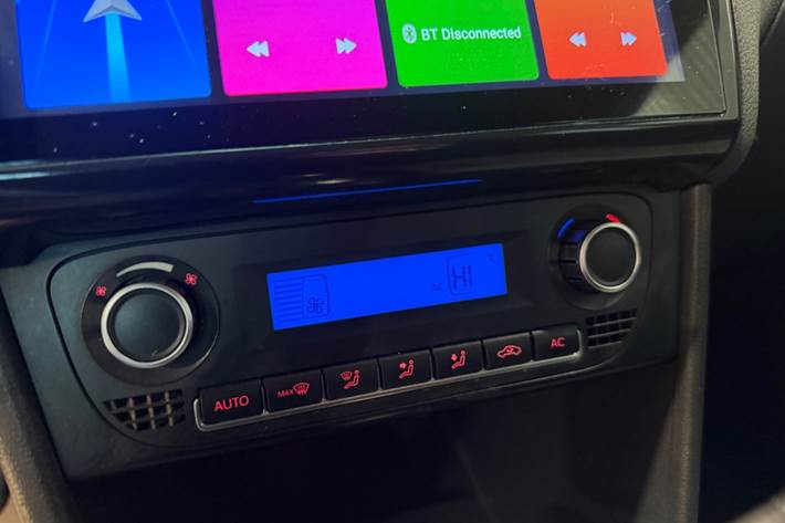 Grå VW Polo fra 2010