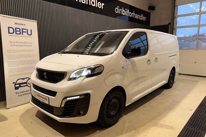 Hvid Peugeot e-Expert fra 2022