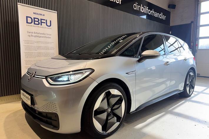 Sølv VW ID.3 fra 2021