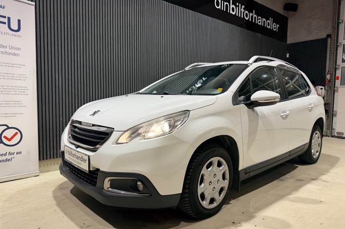 Hvid Peugeot 2008 fra 2014