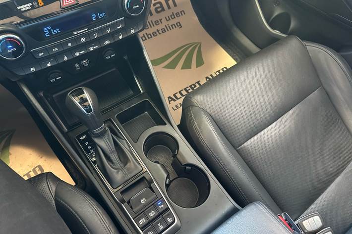 Beige Hyundai Tucson fra 2017