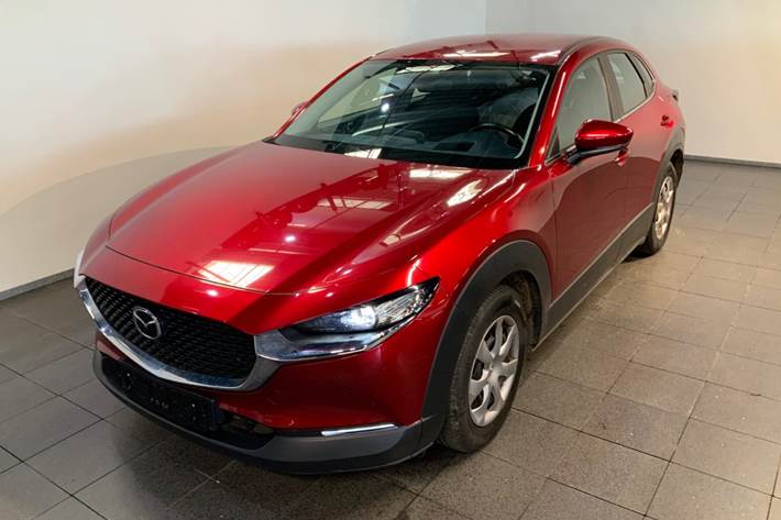 Rød Mazda CX-30 fra 2019
