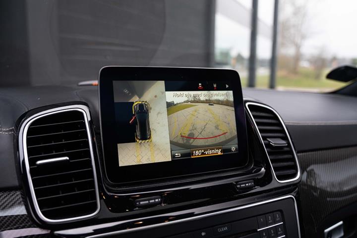 Sort Mercedes GLE63 fra 2016