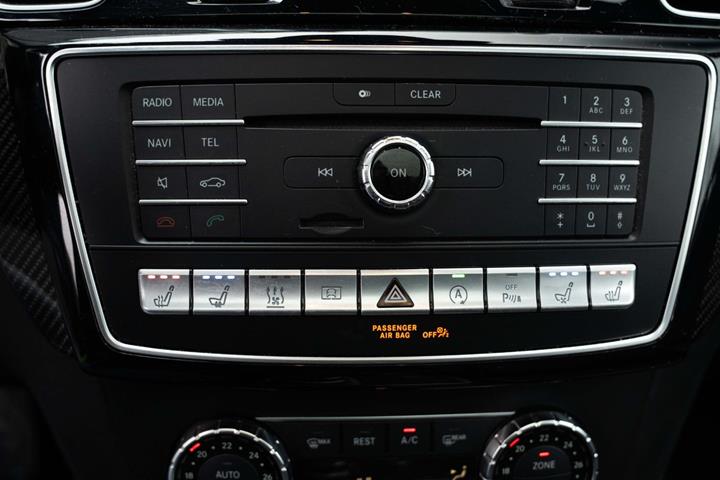 Sort Mercedes GLE63 fra 2016