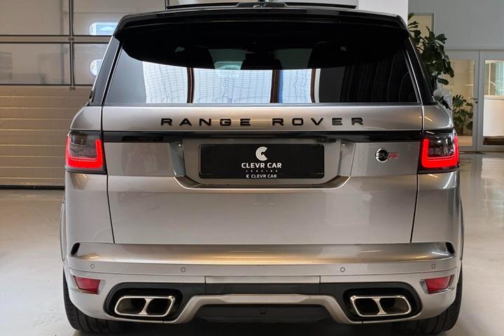 Sølv Land Rover Range Rover sport fra 2019