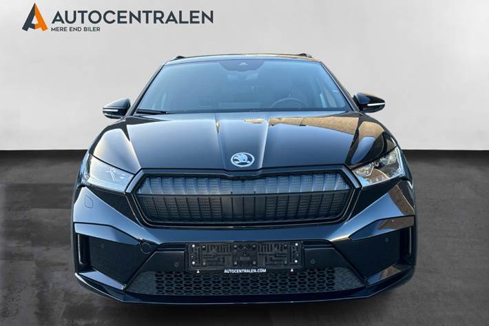 Sort Skoda Enyaq fra 2025