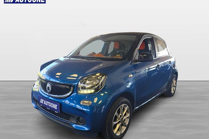 Blå Smart ForFour fra 2015