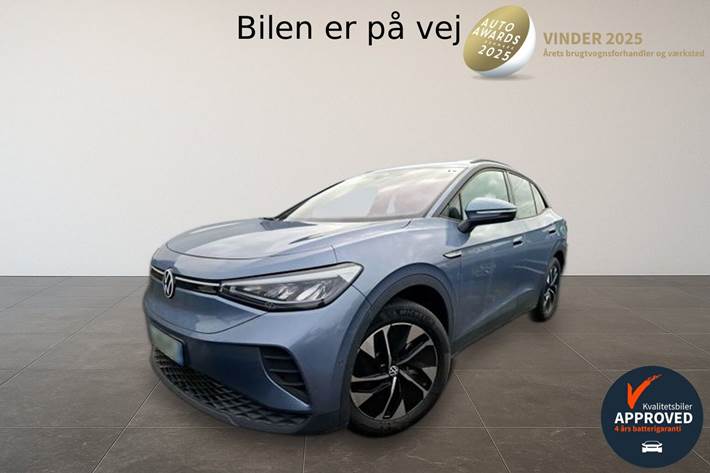 Blå VW ID.4 fra 2022