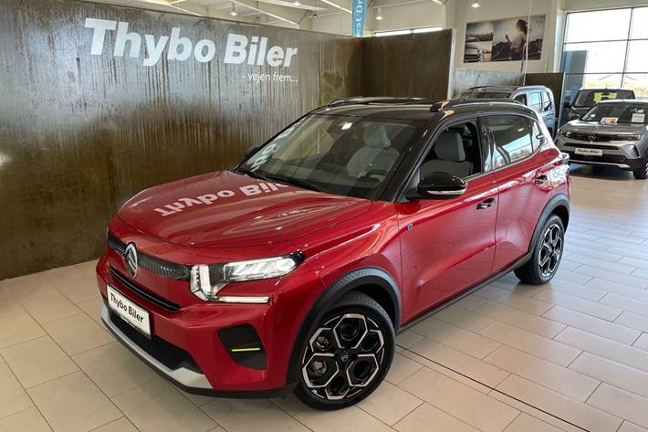 Rød Citroën ë-C3 fra 2024