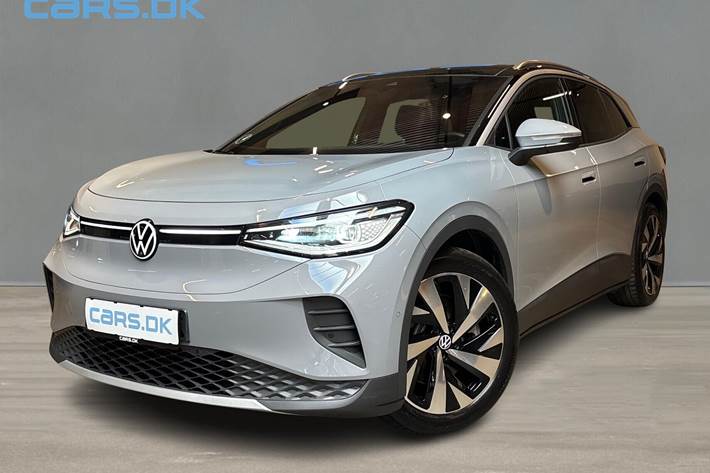 Grå VW ID.4 fra 2025 set udefra