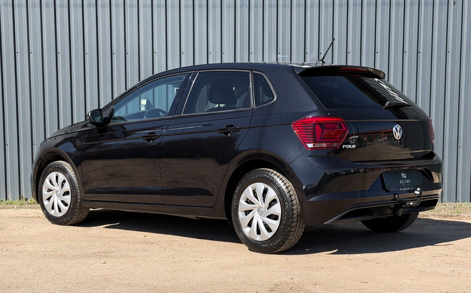Sort VW Polo fra 2018