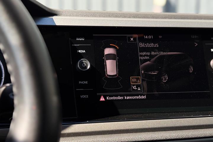 Sort VW Polo fra 2018