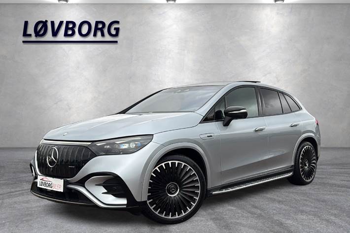 Sølv Mercedes EQE53 SUV fra 2024