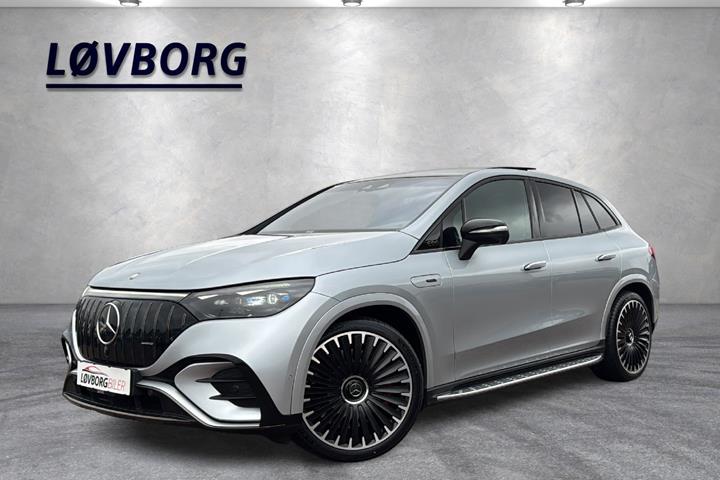Sølv Mercedes EQE53 SUV fra 2024