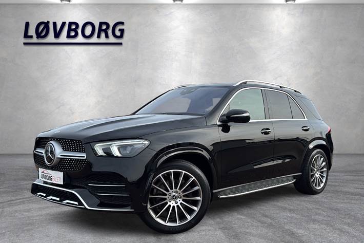 Sort Mercedes GLE400 d fra 2022