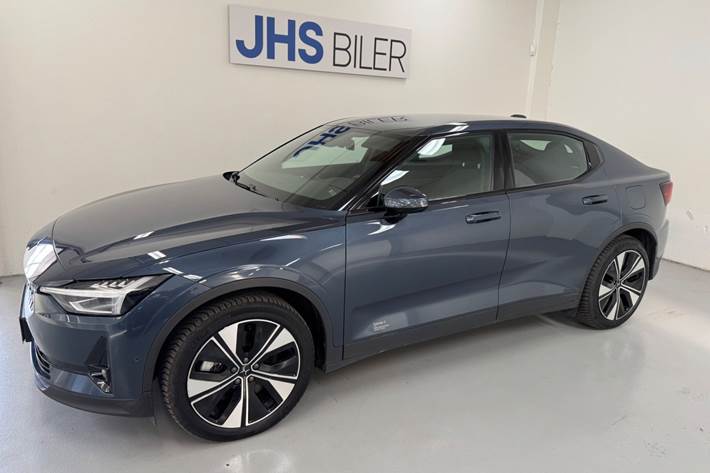 Blå Polestar 2 fra 2023