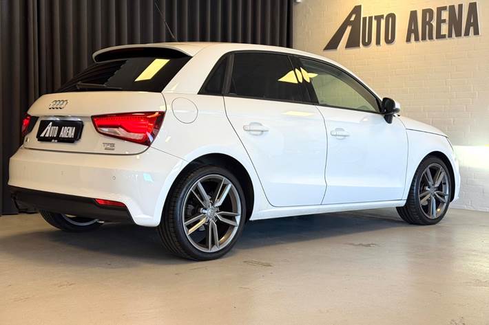 Hvid Audi A1 fra 2016
