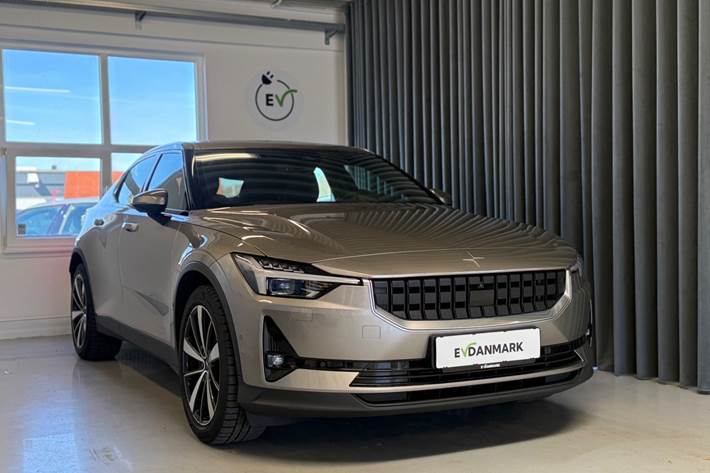 Orange Polestar 2 fra 2021