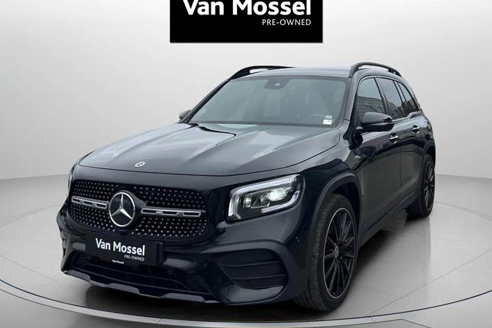 Sort Mercedes GLB250 fra 2020