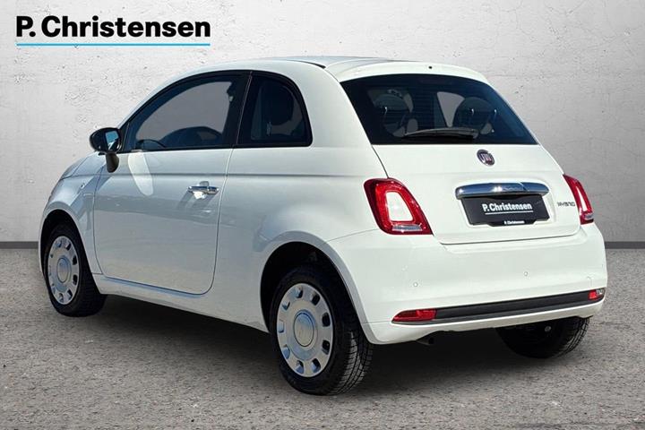 Hvid Fiat 500 fra 2024