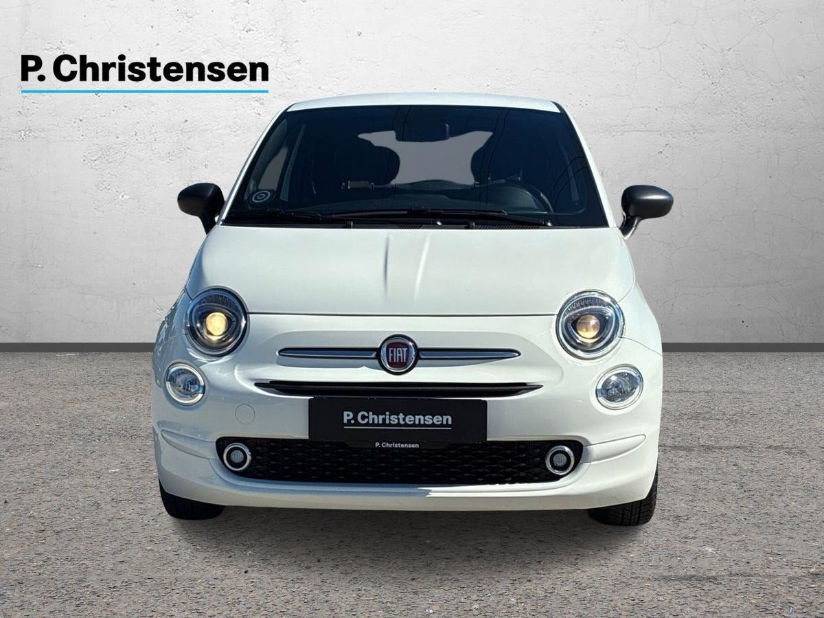 Hvid Fiat 500 fra 2024