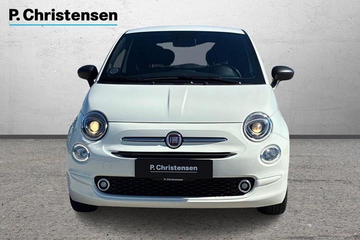 Hvid Fiat 500 fra 2024