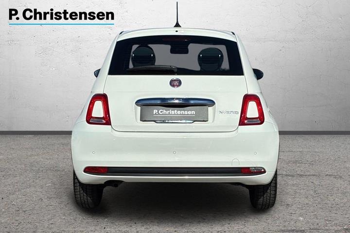 Hvid Fiat 500 fra 2024