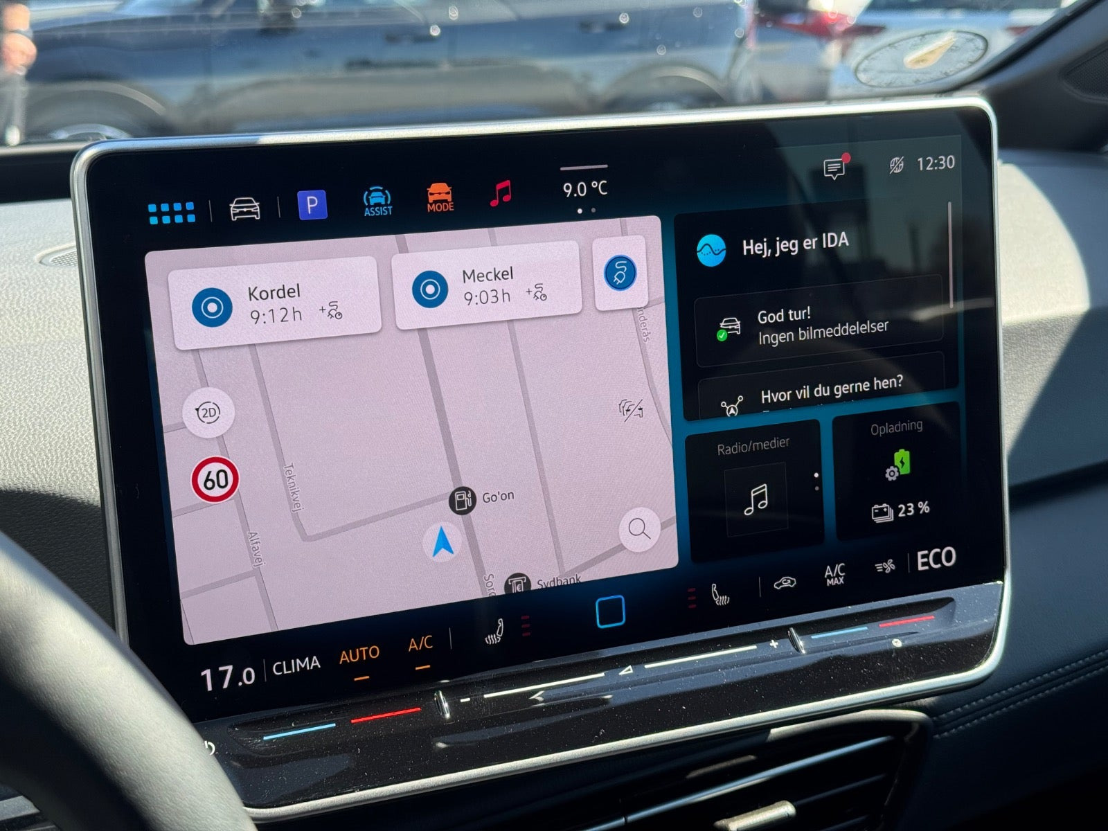Grå VW ID.3 fra 2025