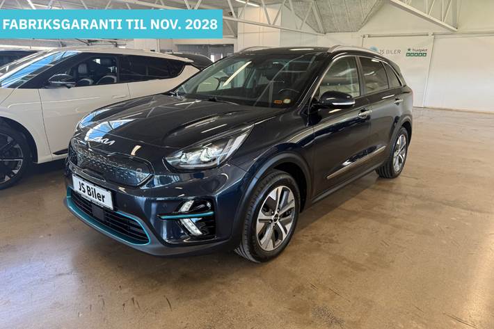 Blå Kia e-Niro fra 2022