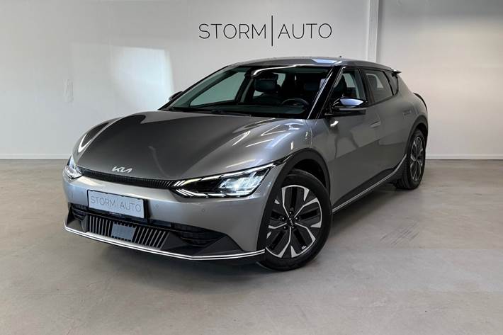 Sølv Kia EV6 fra 2022