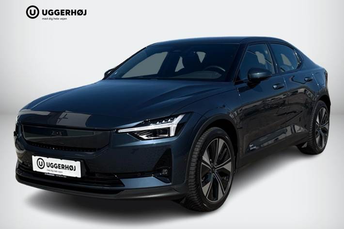 Blå Polestar 2 fra 2024