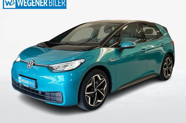 Turquoise VW ID.3 fra 2022