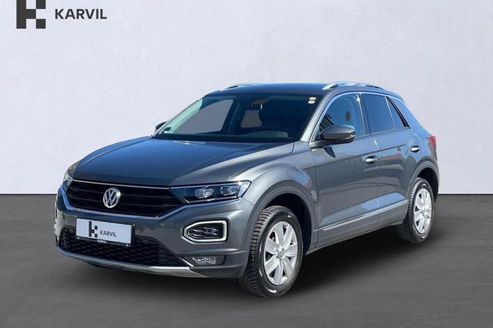 Grå VW T-Roc fra 2020