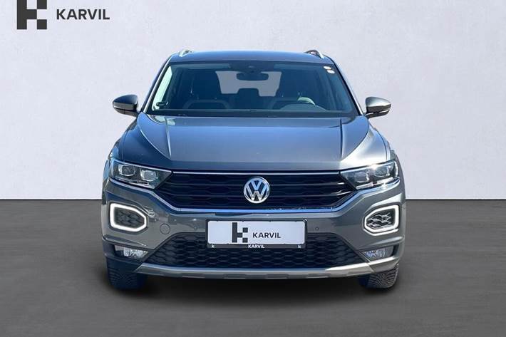 Grå VW T-Roc fra 2020