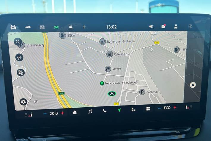 Grå Skoda Enyaq fra 2026