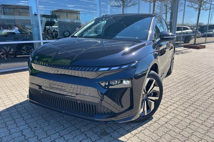 Sort Skoda Enyaq fra 2026