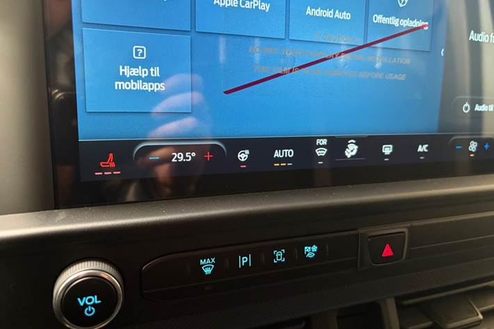 Hvid Ford E-Transit Custom Kombi 340 L1 fra 2026