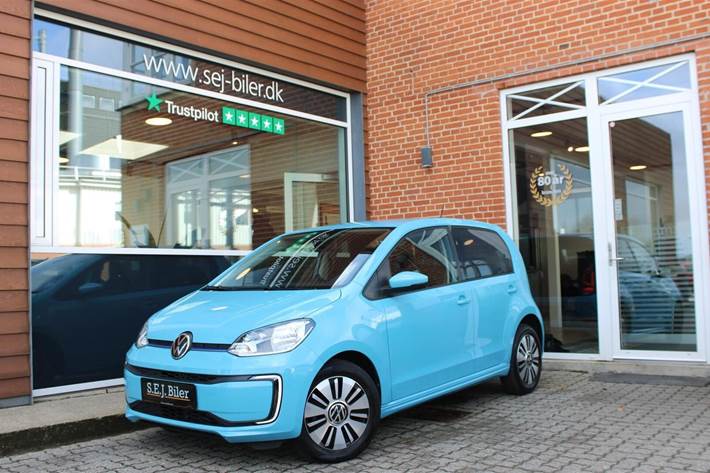 Blå VW E-UP! fra 2021