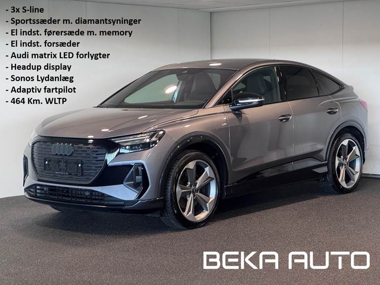 Audi Q4 e-tron 50 S-line Sportback quattro