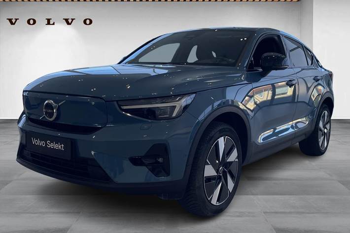 Blå Volvo C40 fra 2023