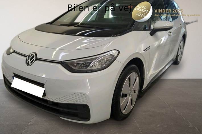 Hvid VW ID.3 fra 2022