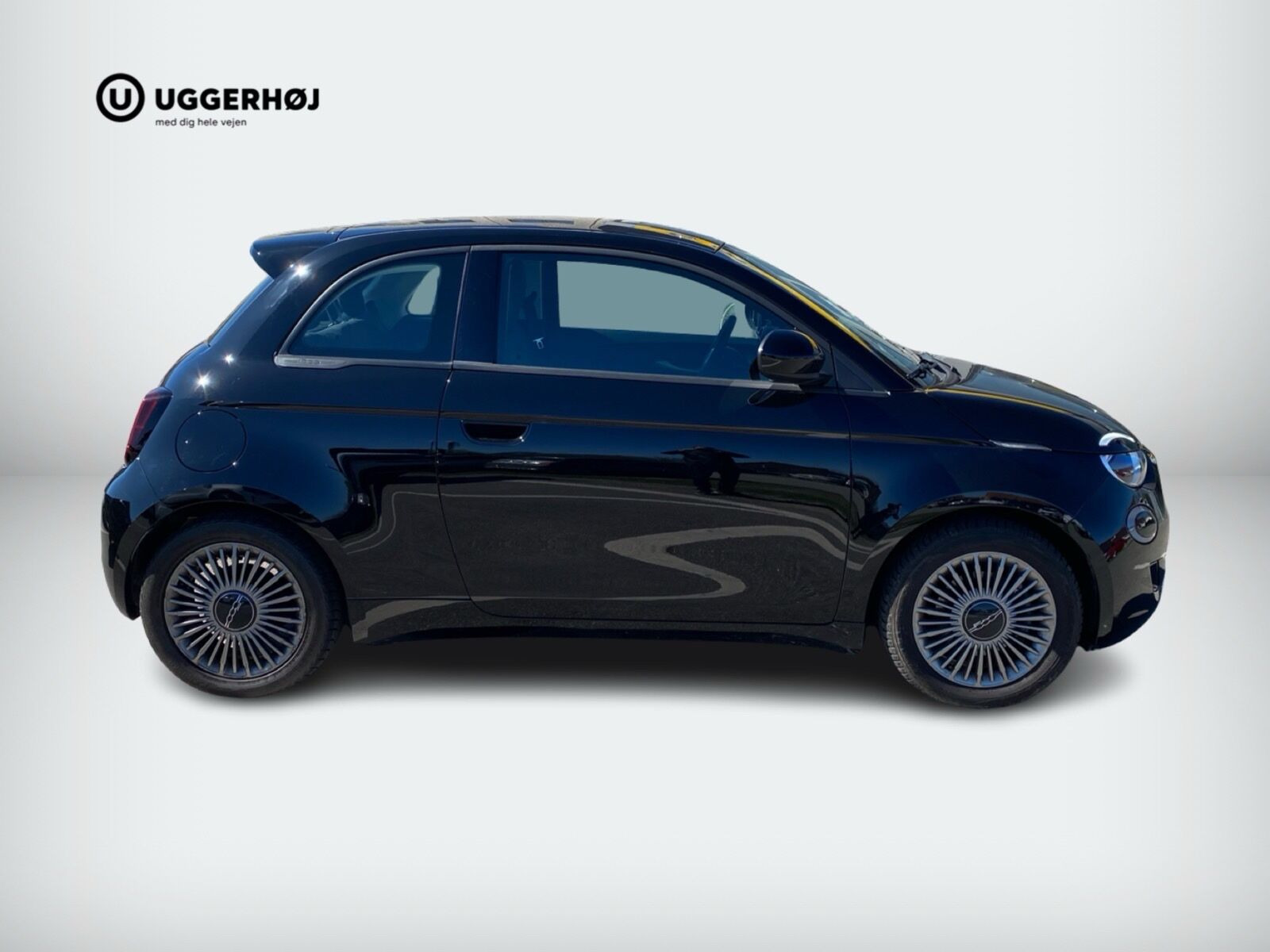 Sort Fiat 500e fra 2023