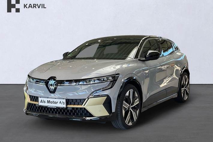 Grå Renault Megane E-Tech fra 2024