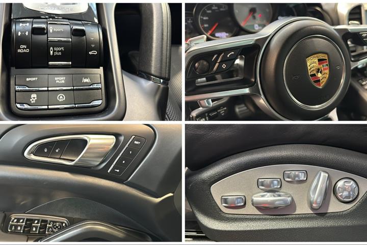 Grå Porsche Cayenne S fra 2016