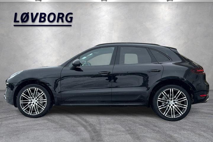 Sort Porsche Macan S fra 2016