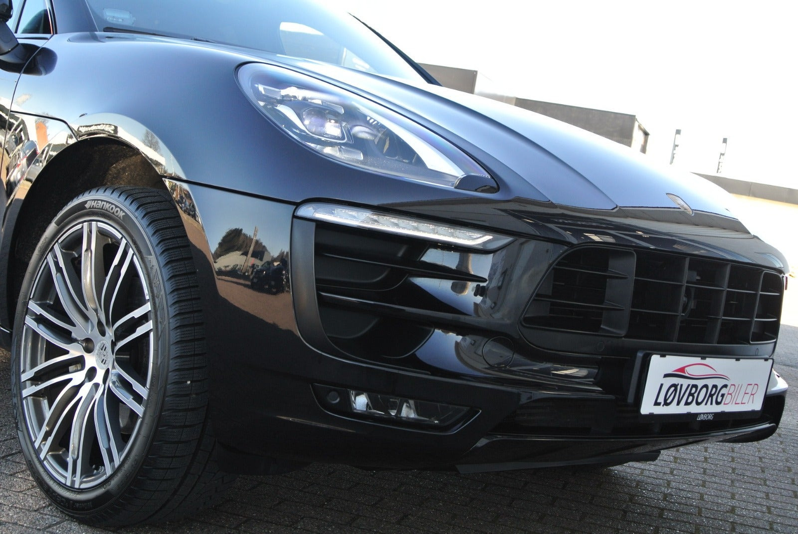 Sort Porsche Macan S fra 2016