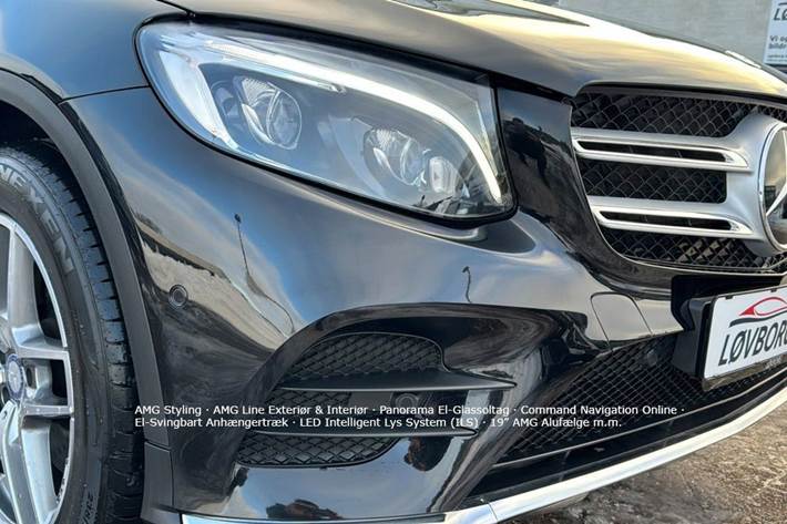 Sort Mercedes GLC250 d fra 2016