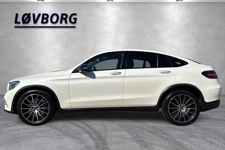 Hvid Mercedes GLC350 d fra 2017